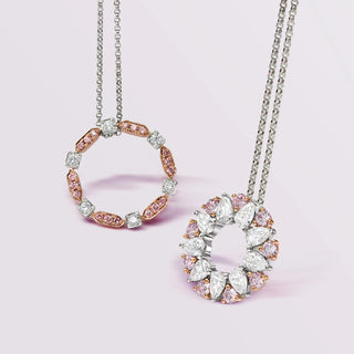 Australian Pink Diamond Necklaces