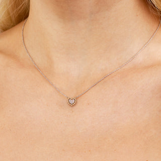 Blush Heather Necklace