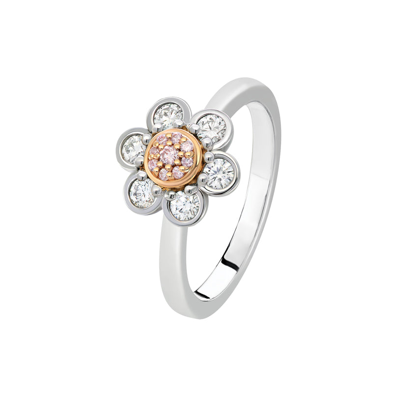 Blush Andrea Ring – Pink Kimberley Diamonds - Main Image