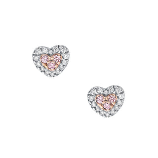 Kimberley Sweetheart Stud Earrings