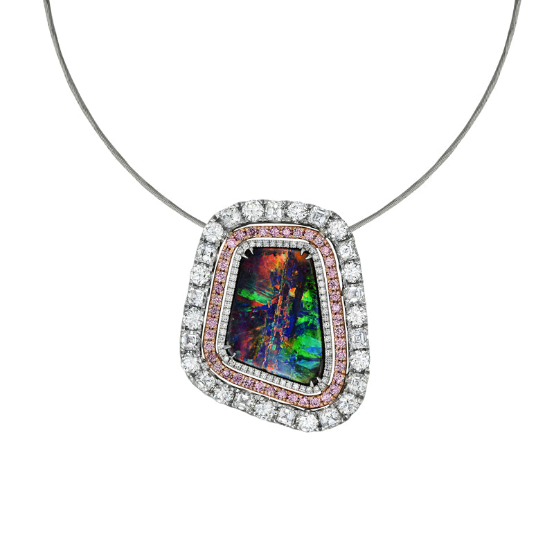 The Crest Of Amana Kimberley Opal Necklace