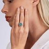 Kimberley Black Opal Ring