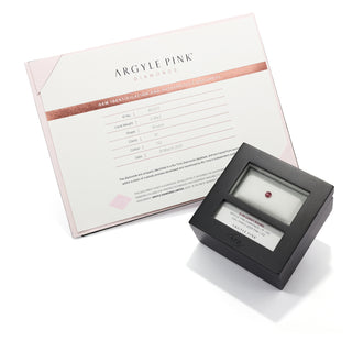 Argyle pink diamond ROUND 1P SI2 1=0.49CT