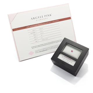 Argyle pink diamond RADIANT 4PP SI1 1=0.50CT